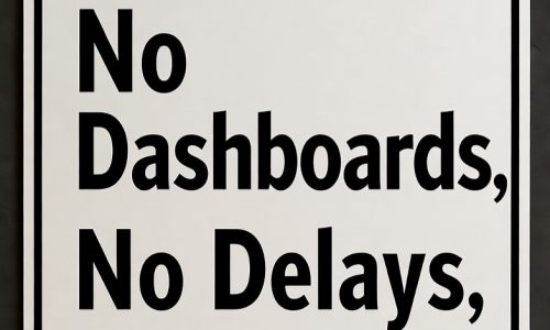 no-dashboards-no-delays Learn to turn campaign data into decisions and FAST with "No Dashboards, No Delays"